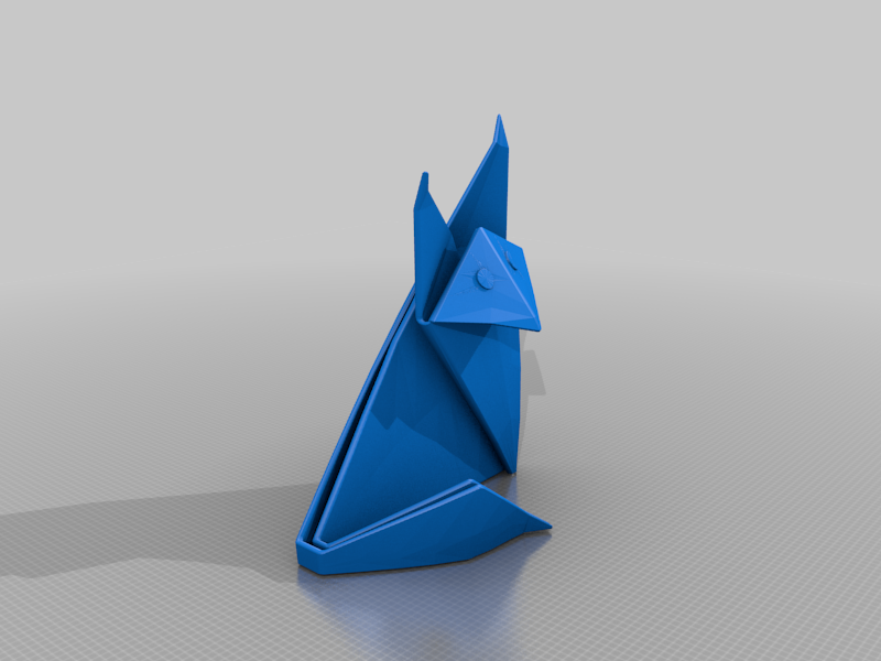 Origami Fox Scan