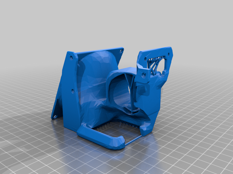Anycubic Chiron 80mm fan duct 80x80