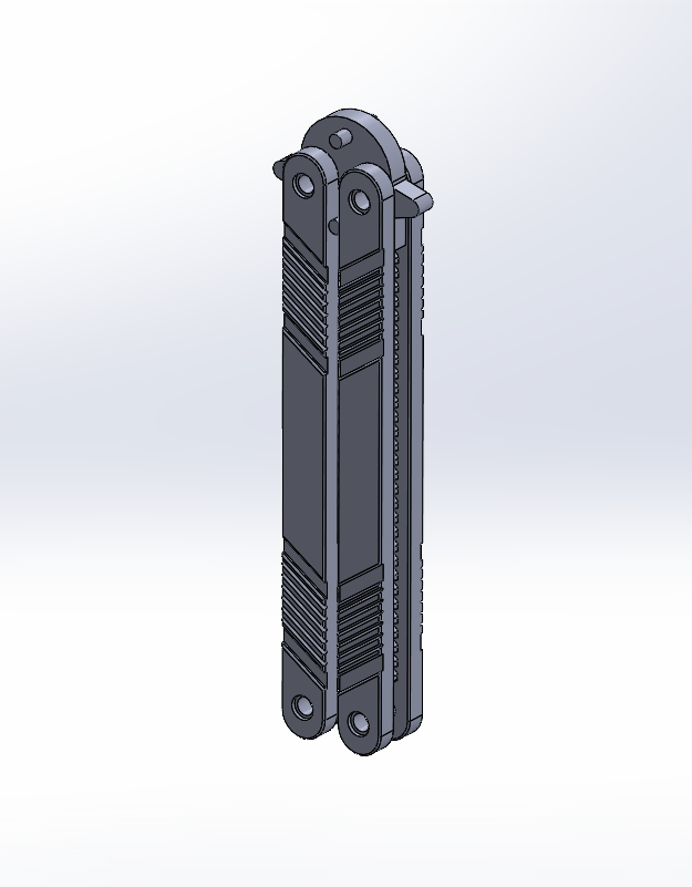 Valorant butterfly comb knife