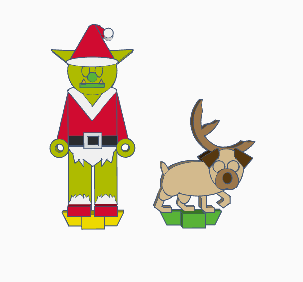 Flatminis Continued - The Grinch and Max