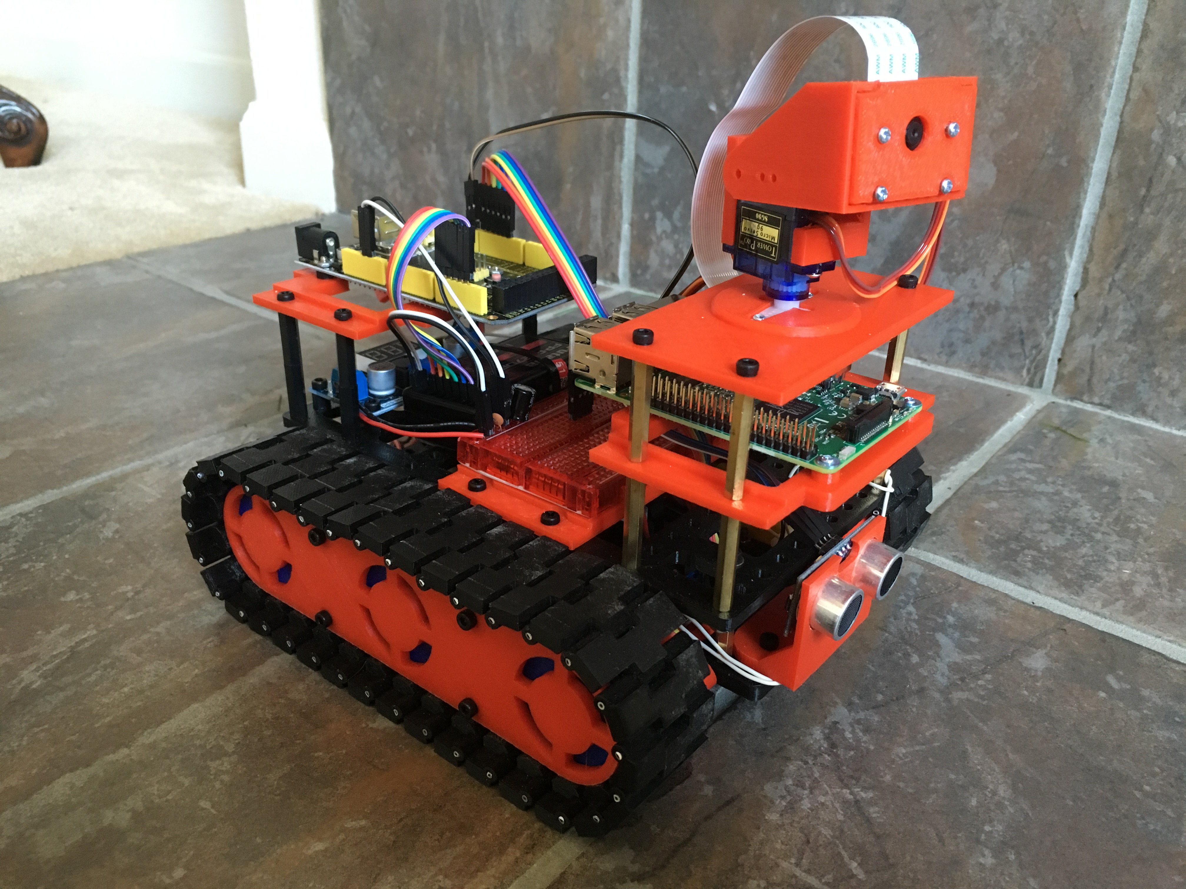 Pan Tilt mount for ProtoTank