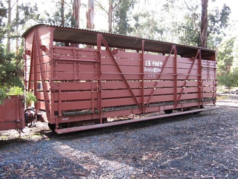 On30 O Scale 1:48 Puffing Billy Railway/Victorian Railways NM/M Cattle Wagon