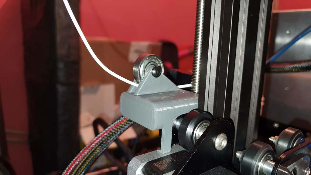 Ender 3 filament sensor/guide