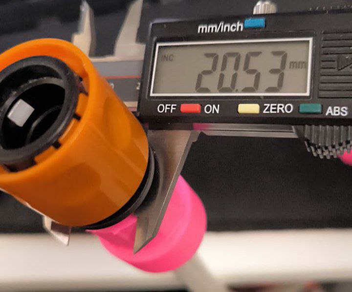 Worx Hydroshot PET adapter