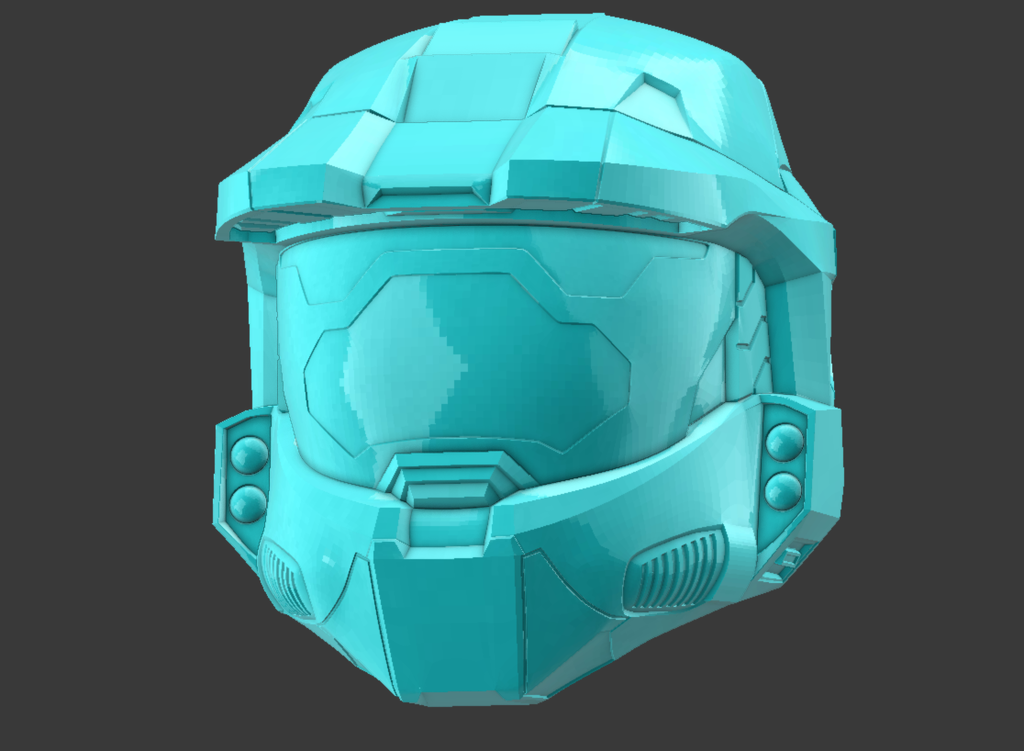 Halo 3 Master Chief helmet (Starry Night)