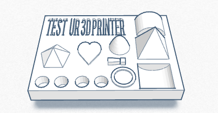 Test your 3D Printer!