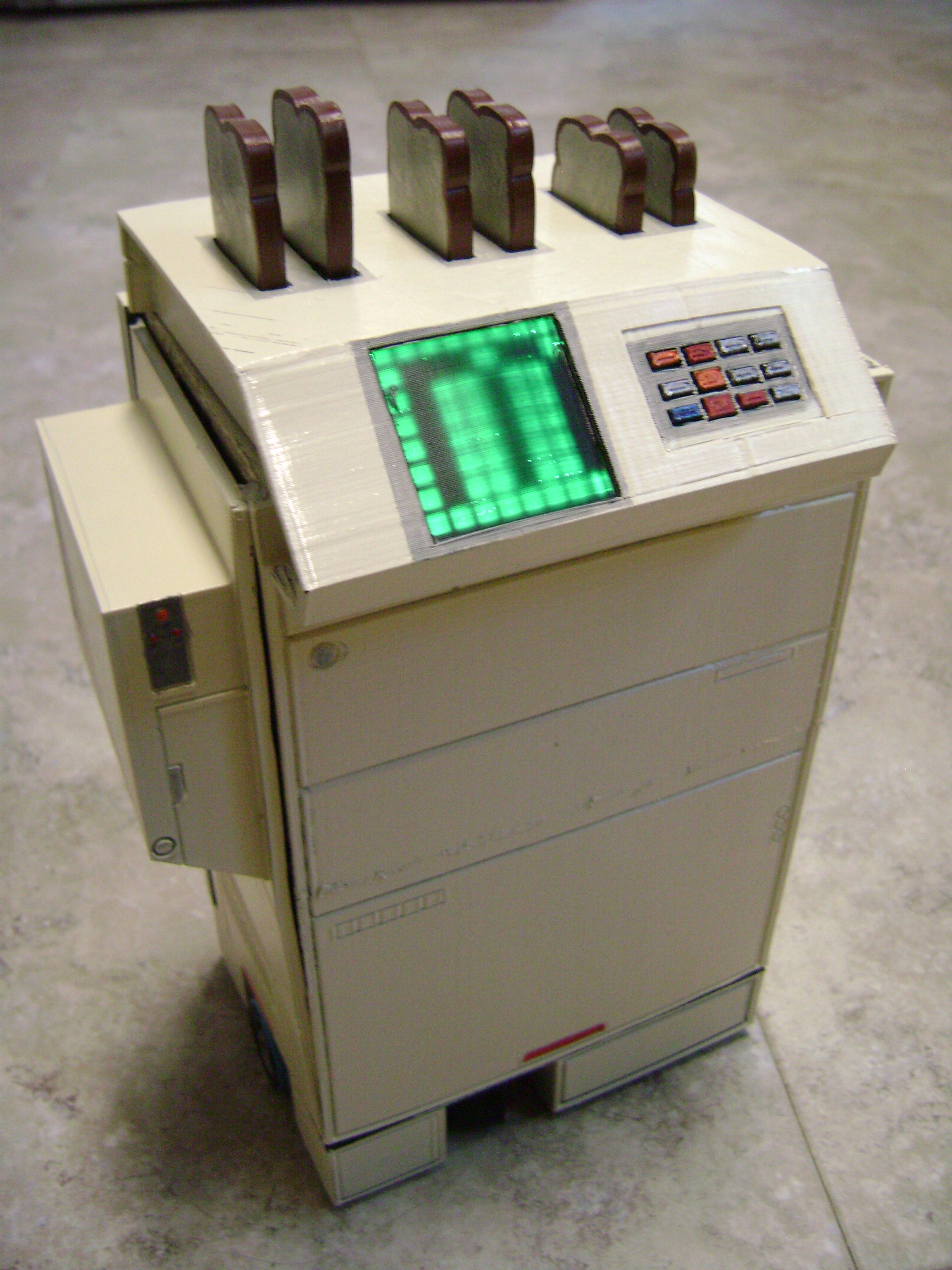 Milton the Robot Toaster