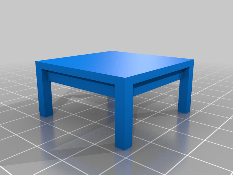My Customized Miniature Table (Customizer)