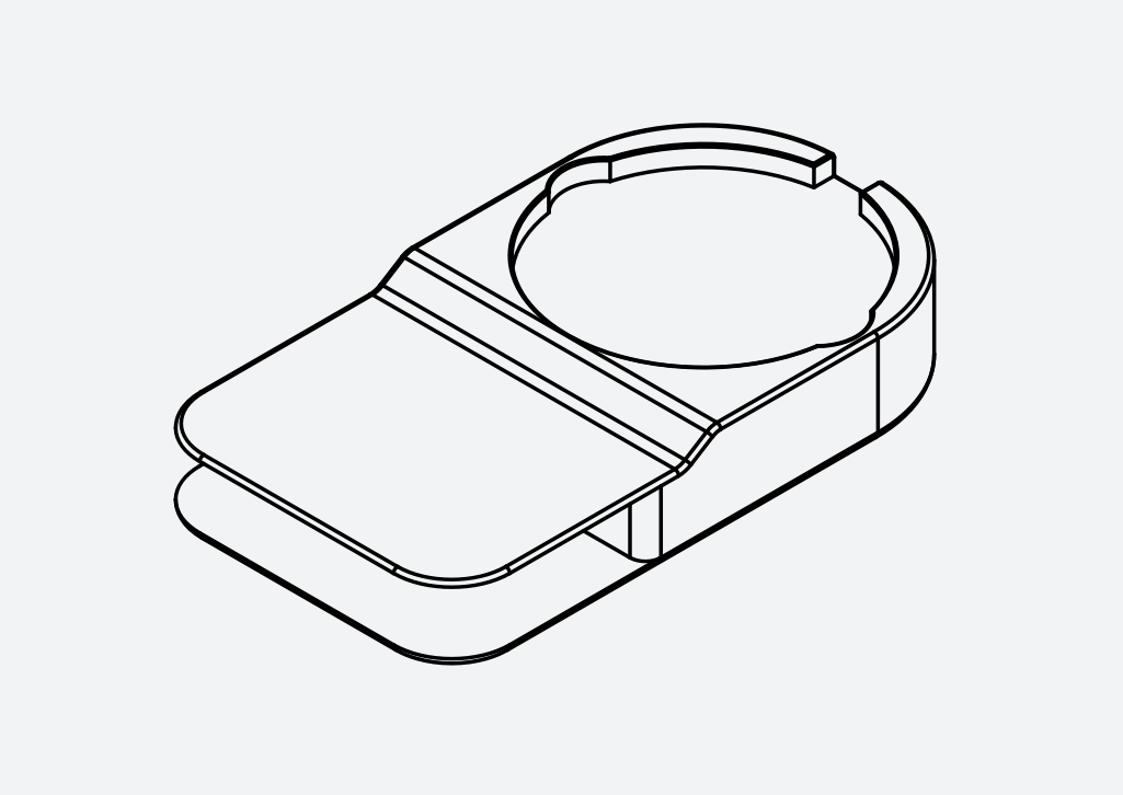 BenQ Zowie Wireless Mouse Receiver Holder