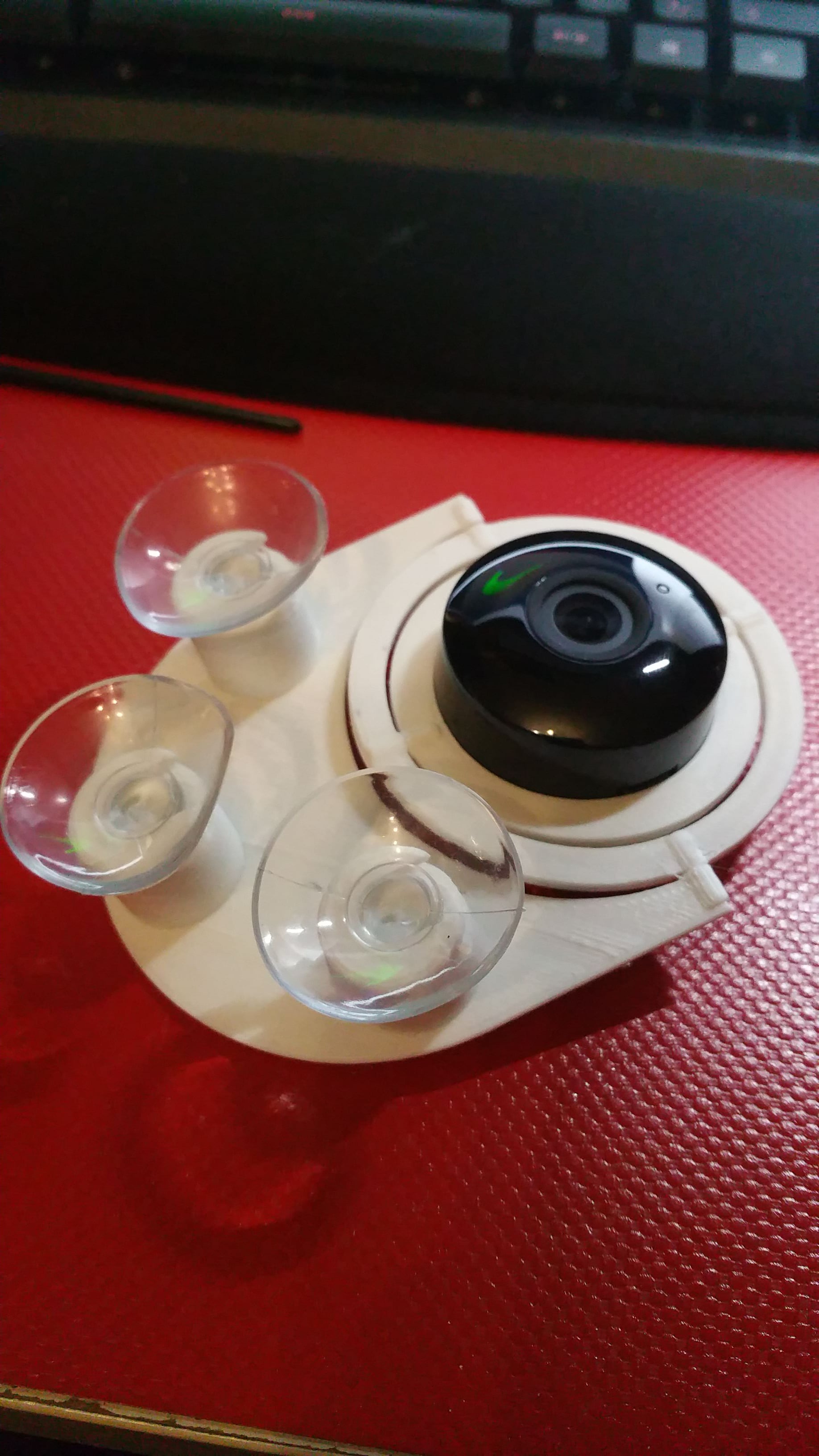 Xiaomi Xiao Yi CCTV camera window mount