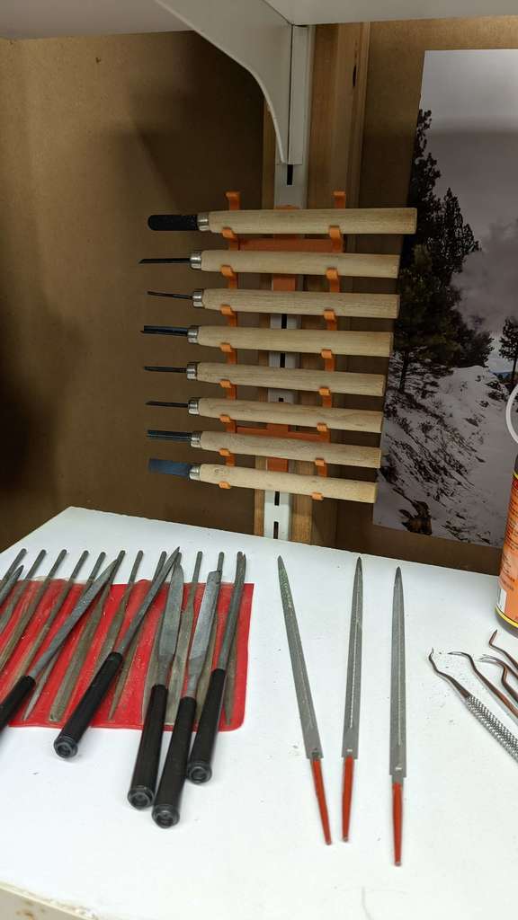 Paint Brush (or Tool) Hanger