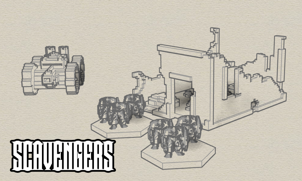 Ruin House for Scavengers Wargame