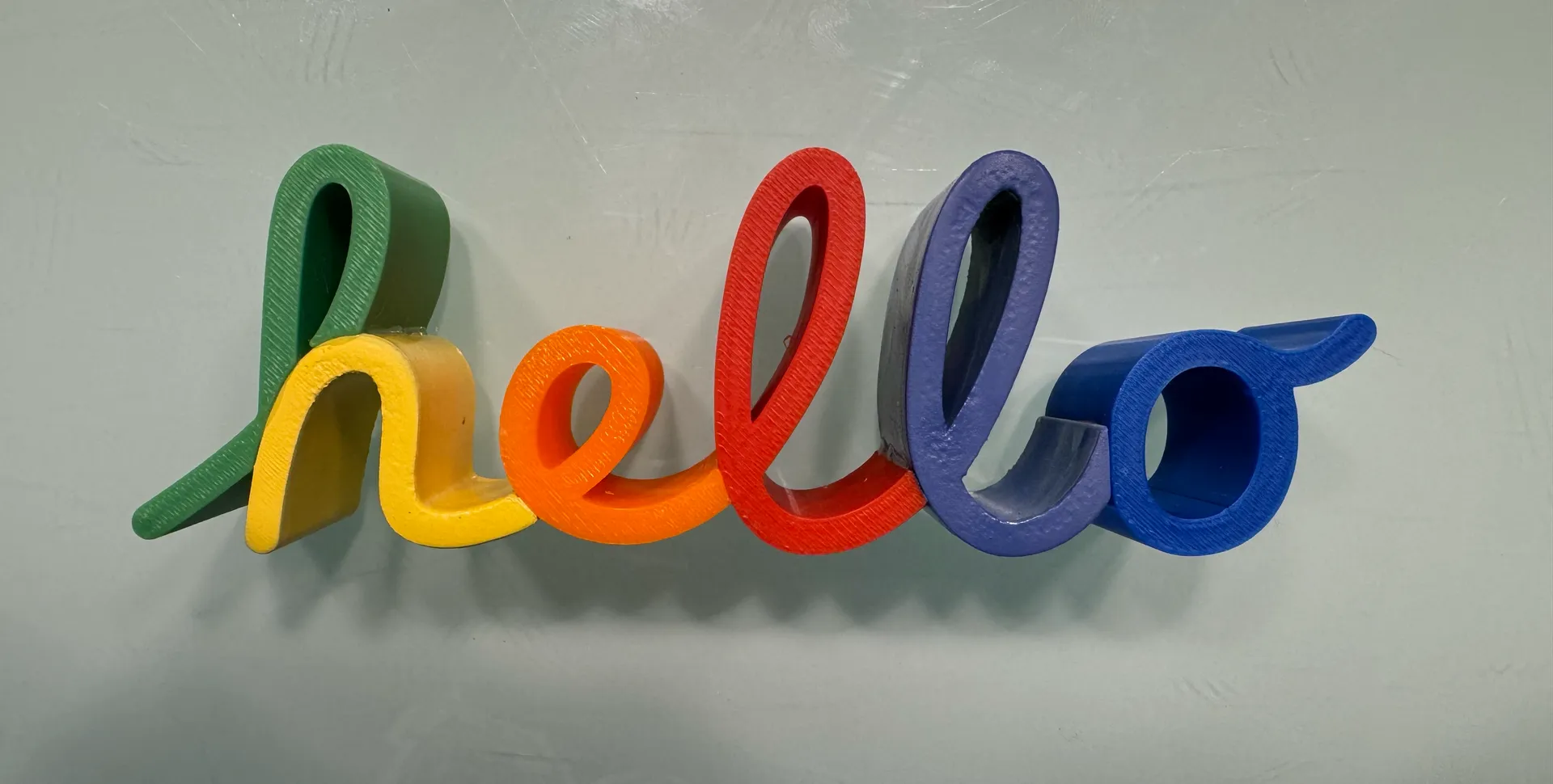 Miniatura 2 do modelo 3D Apple's Hello