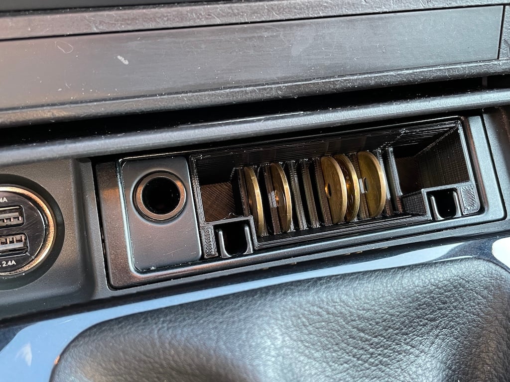 BMW E46 front ashtray coin holder