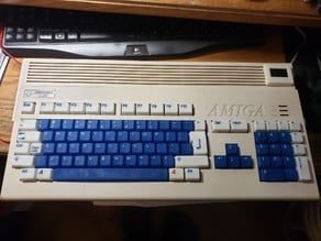 Functional Amiga 1200 keycap set