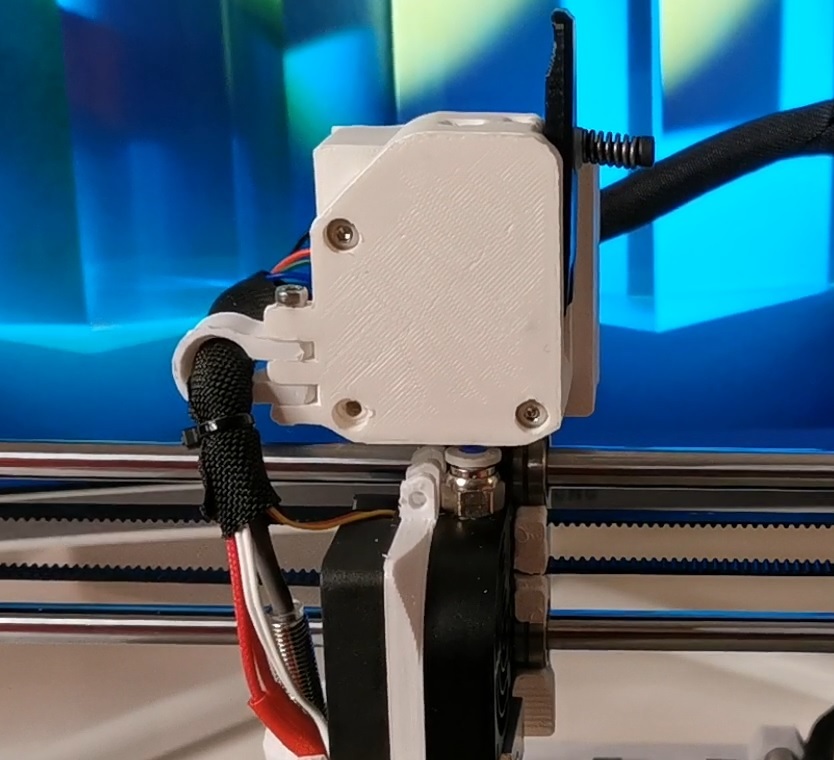 Direct drive BMG extruder for Prusa Mini clone, updated version