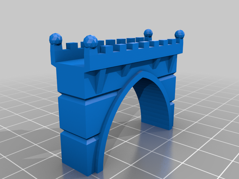 Carcassonne game -Bridge piece