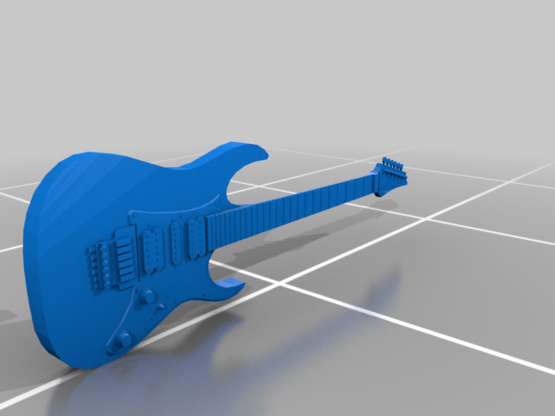 Ibanez RG Type Guitar Model [WIP]
