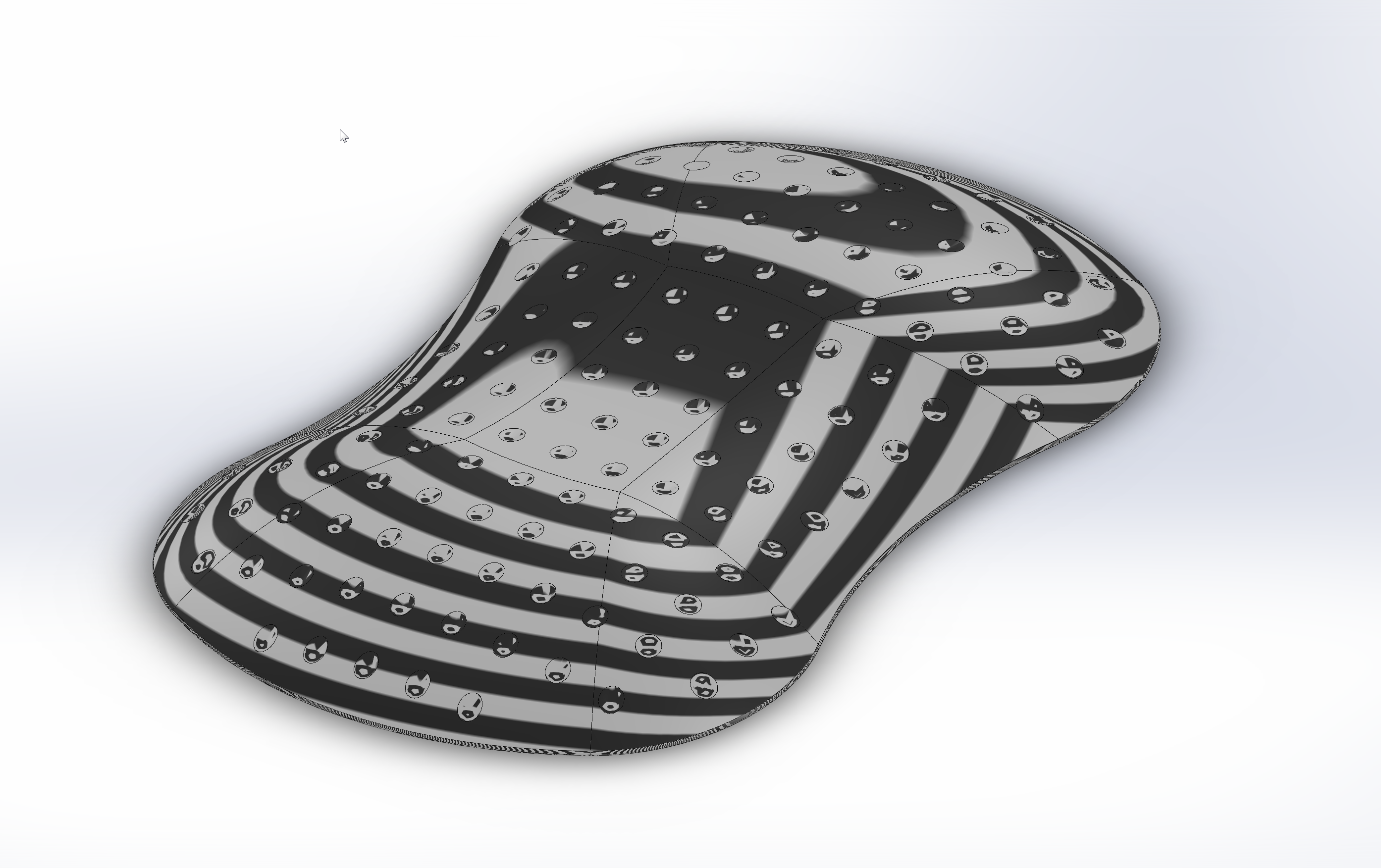 Teal Sport Top Cover - Dimpled (golf ball style)