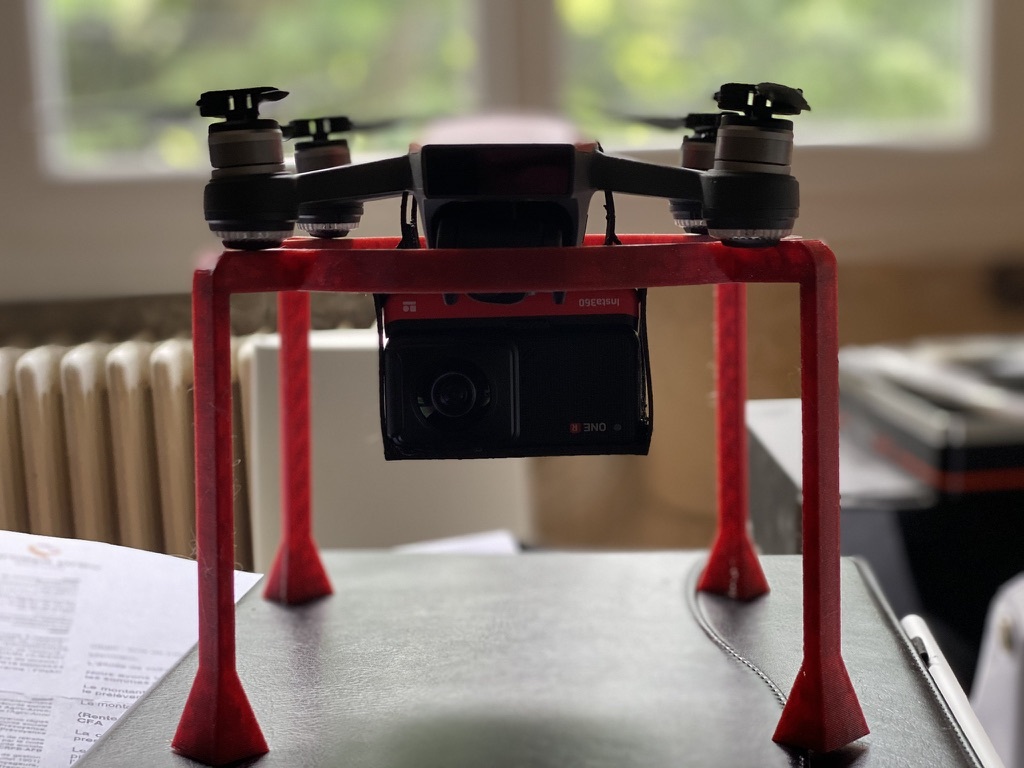 Dji Spark harness for Insta360 one R