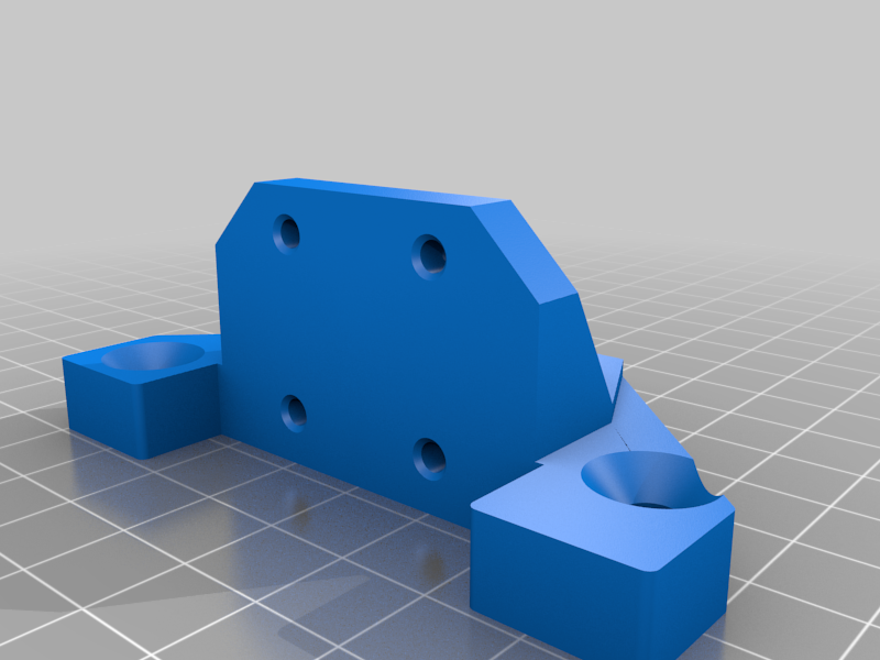 Fixed STL_Ender 3 Y axis linear rail mount [NO DRILL REQUIRED]