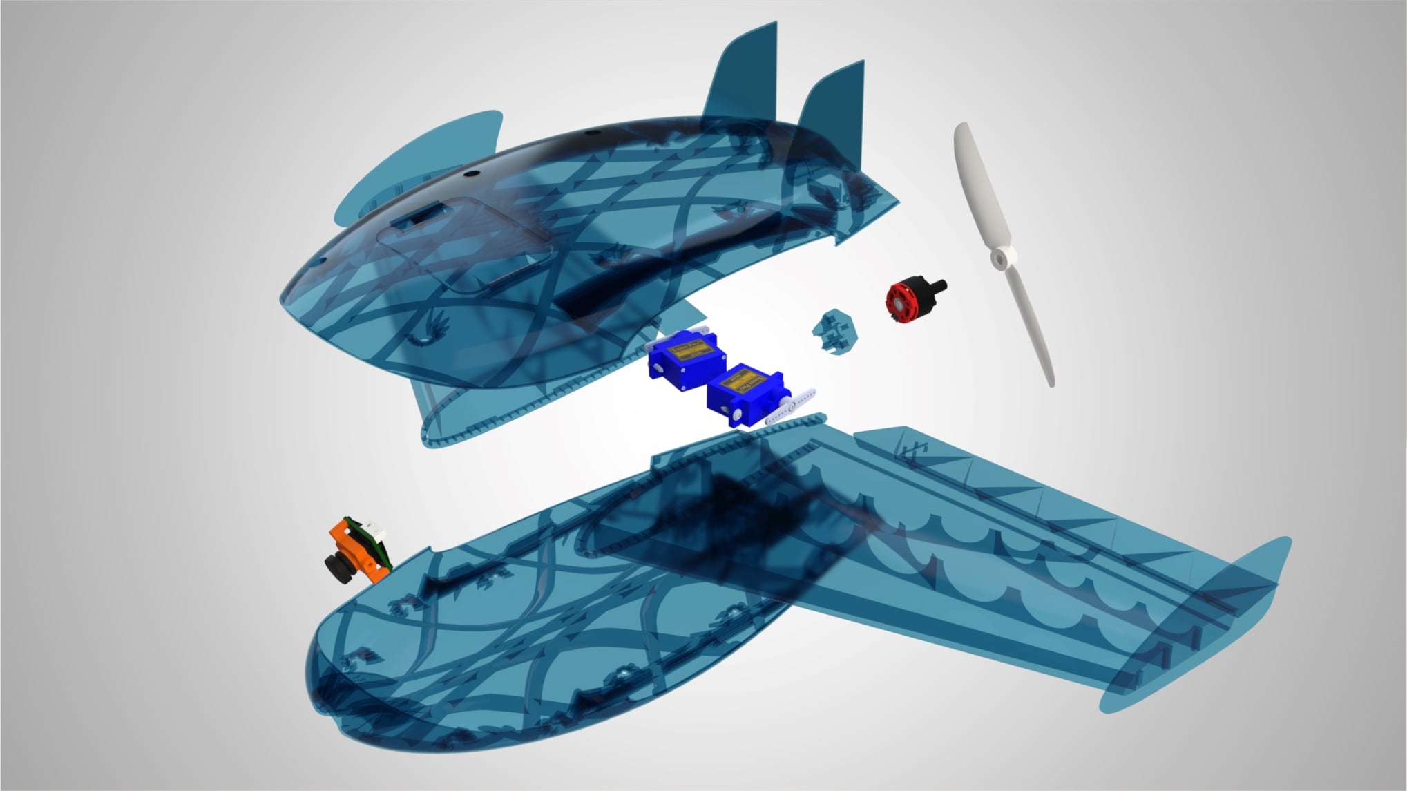 Kestrel Flying WIng Prototype Sample