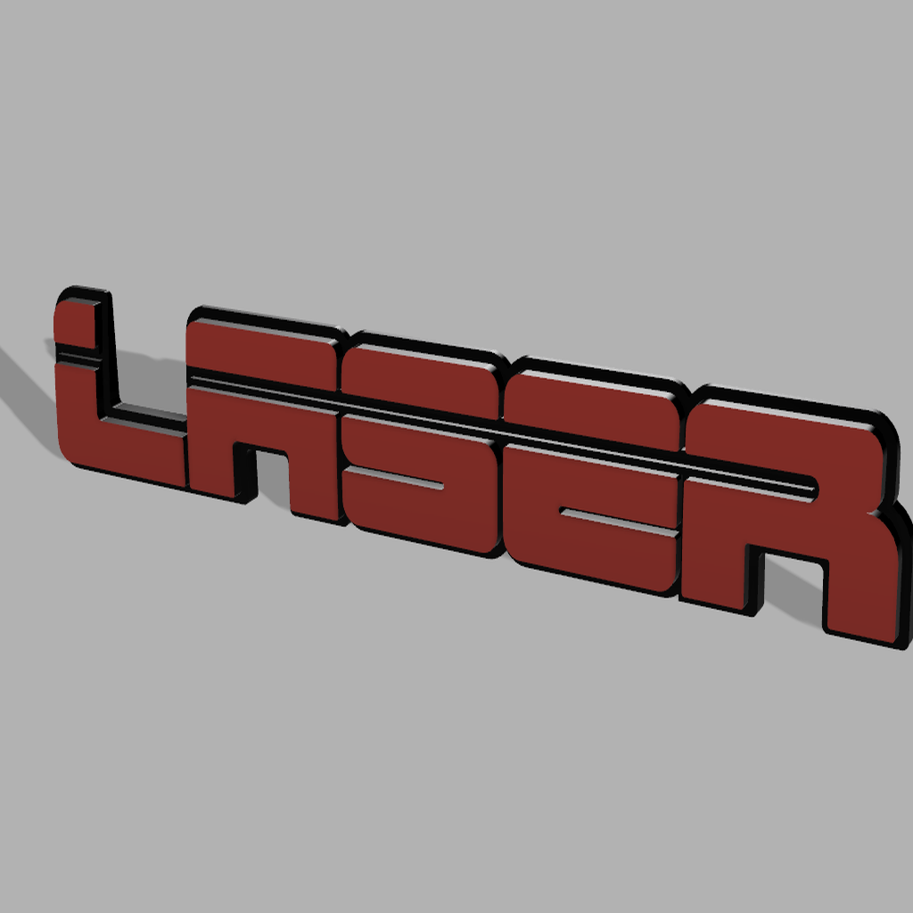 Ford Laser KF/KH Badge