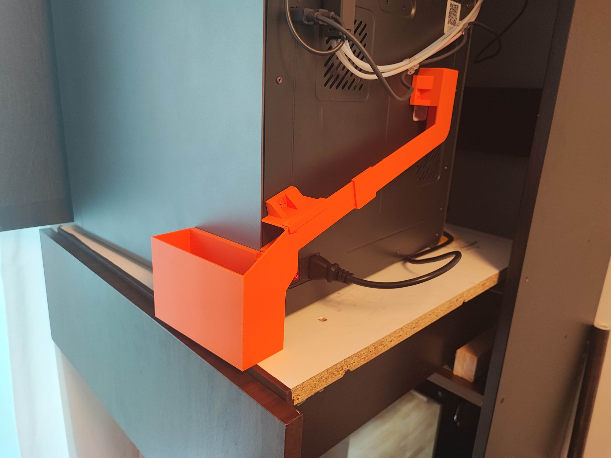Anycubic Kobra S1 poop Slider & Bin Magnetic V2