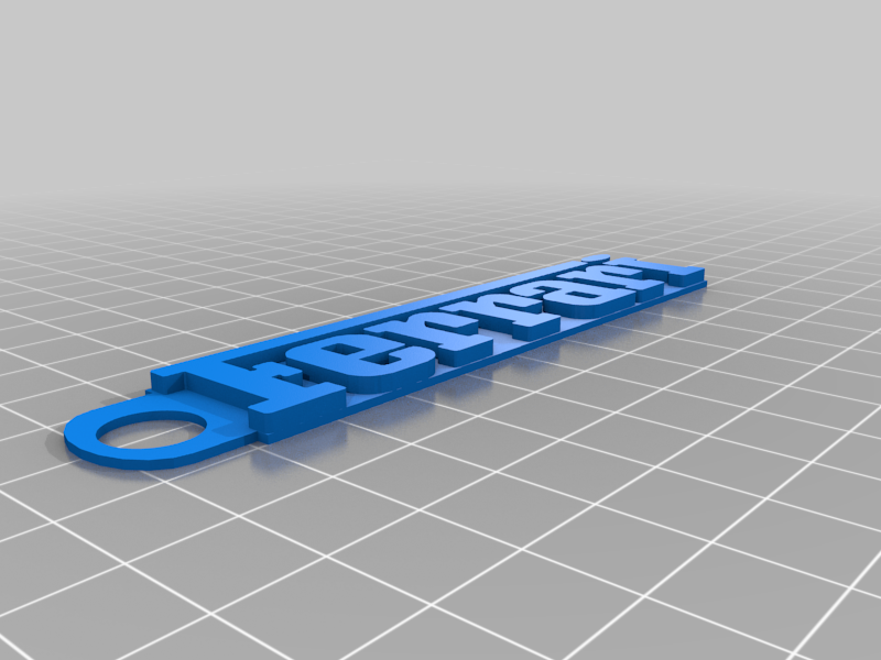 Ferrari keychain logo (2022 remake)