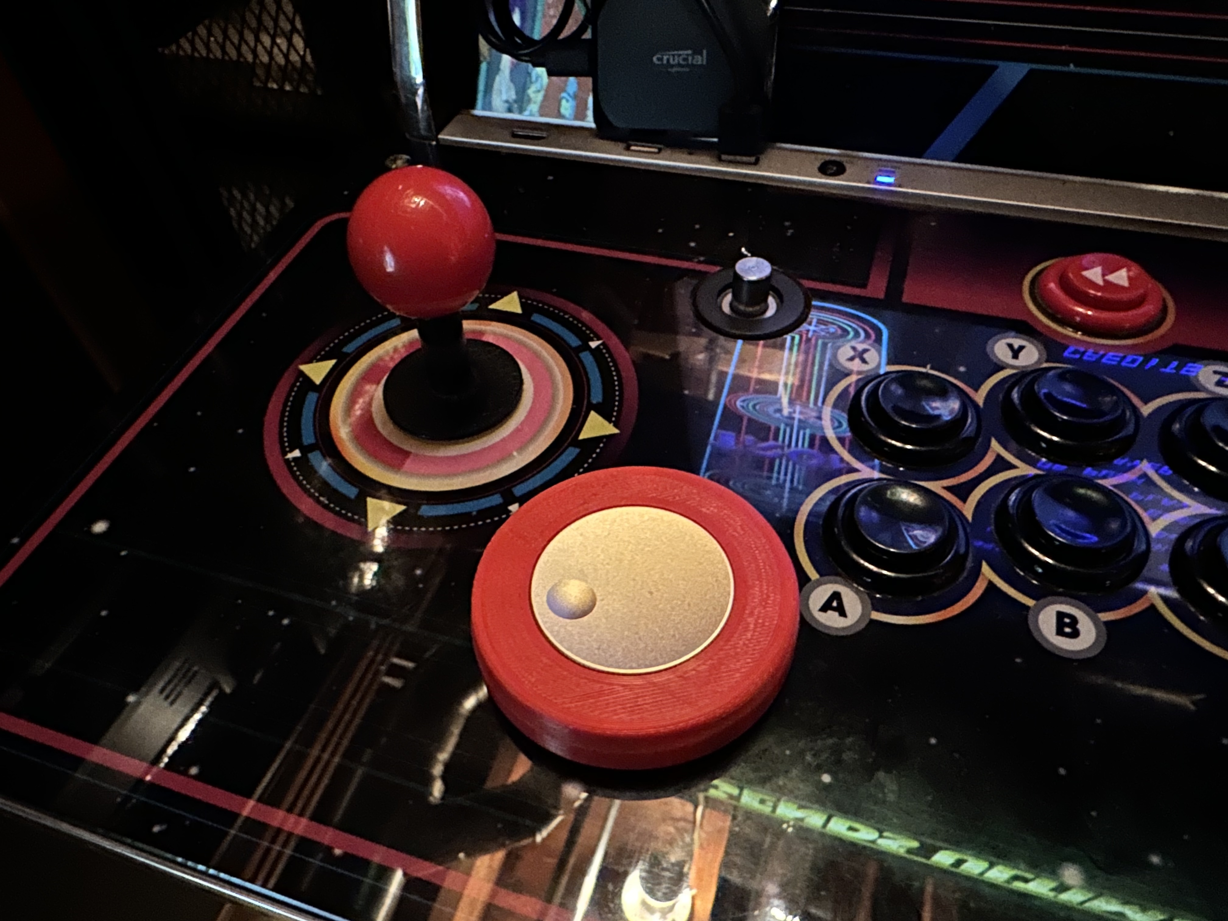 Weighted Spinner Mod for AtGames Ultimate Arcade Machine