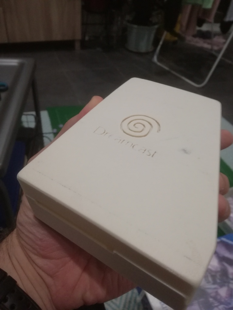 Dreamcast case for hdd 2.5" mod