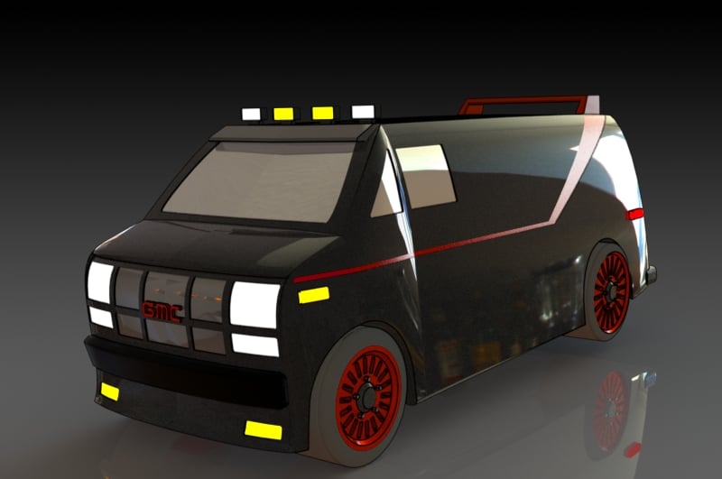 GMC Vandura (A Team Van)