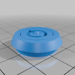 Tubular lock key face Arcade 1up coin door 3D model