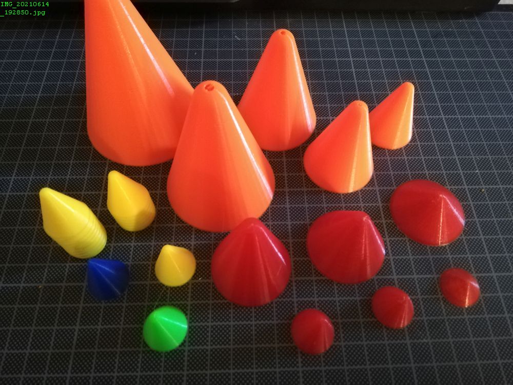 Stackable Cone Pieces