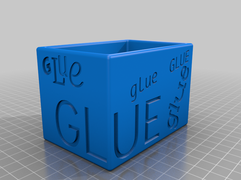 cube for pen pencil or glue