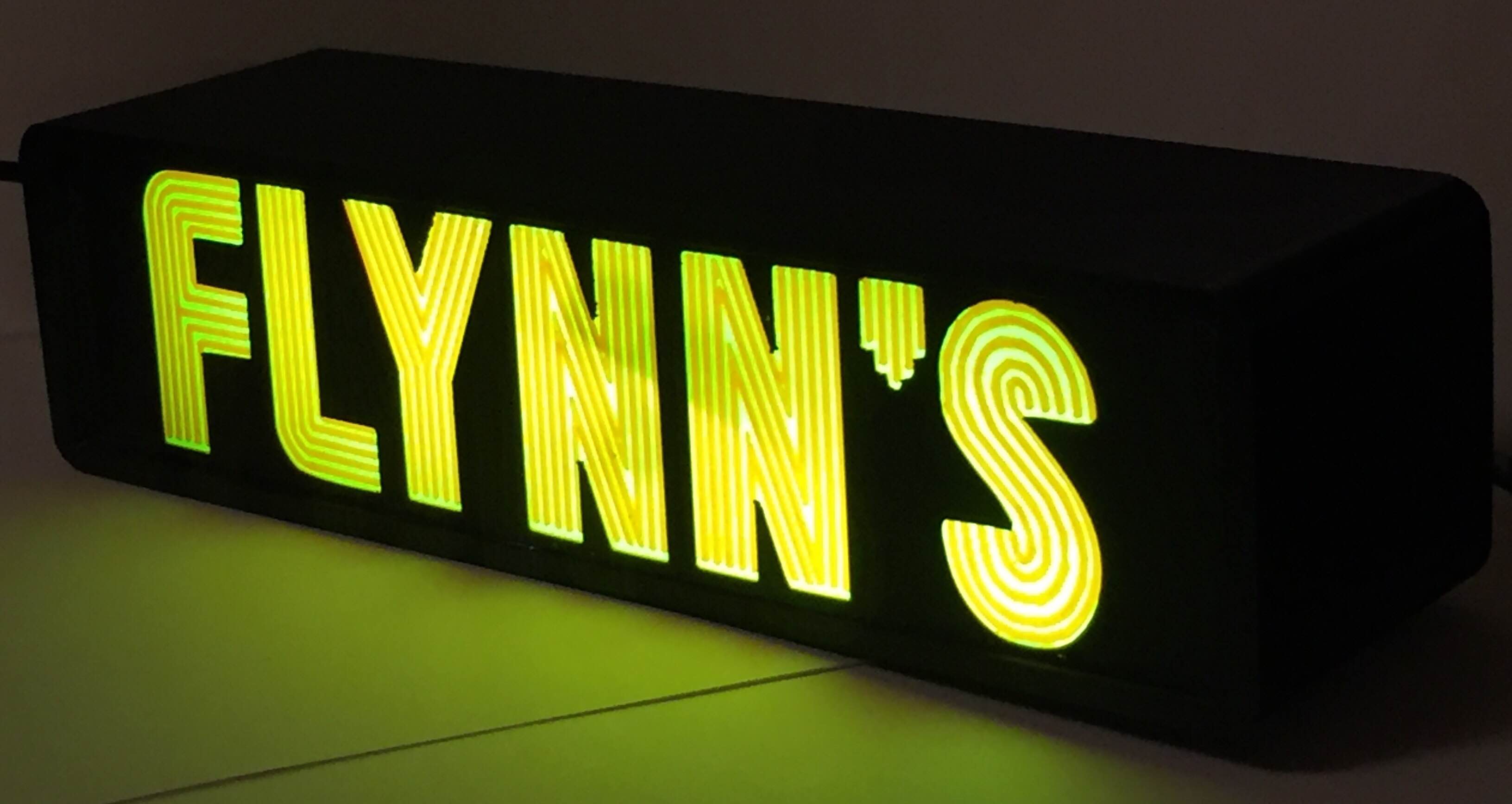 Flynn's Sign from Tron