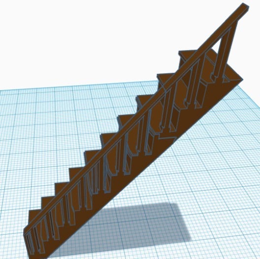 Stairs With Railing