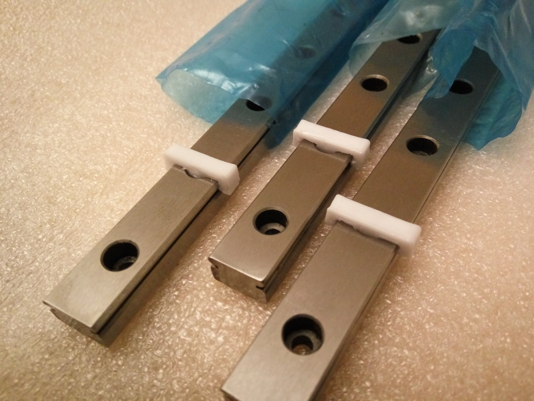 MGN12 linear rail carriage stop