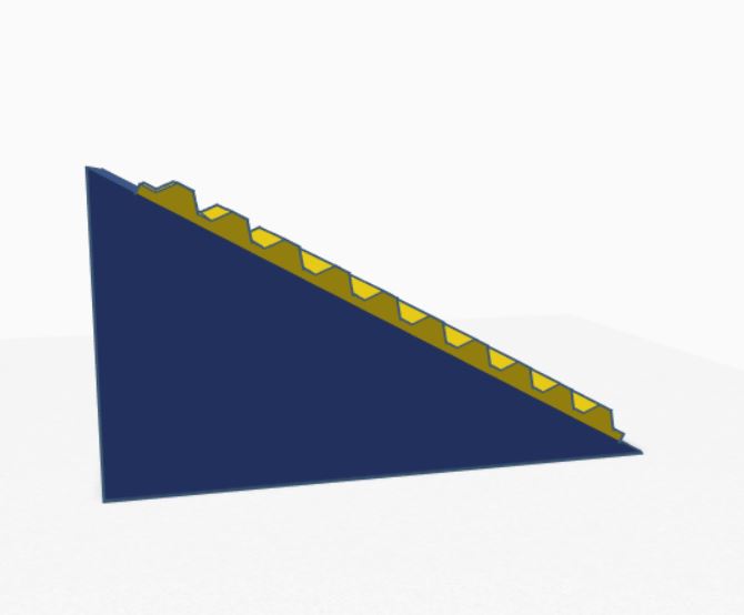 Fire Department Style Wedge