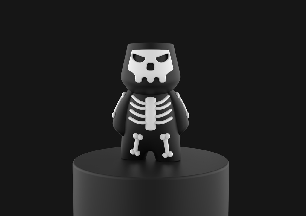 Skeleton Spooky Fella