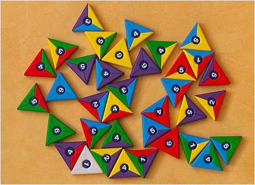 Spectrangle Board Game