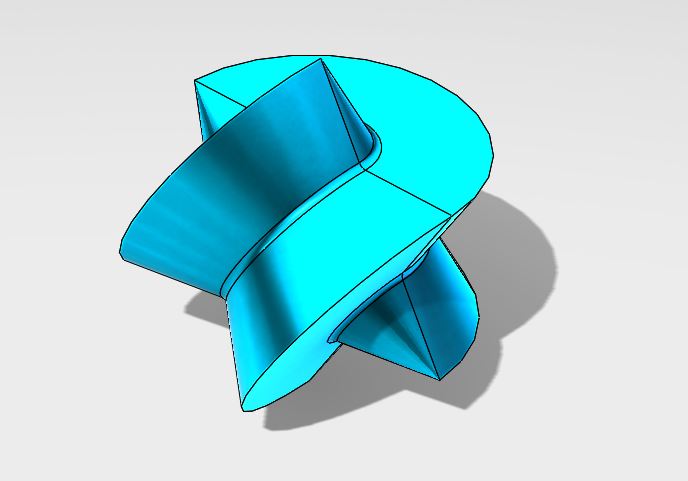 twin mobius triangle