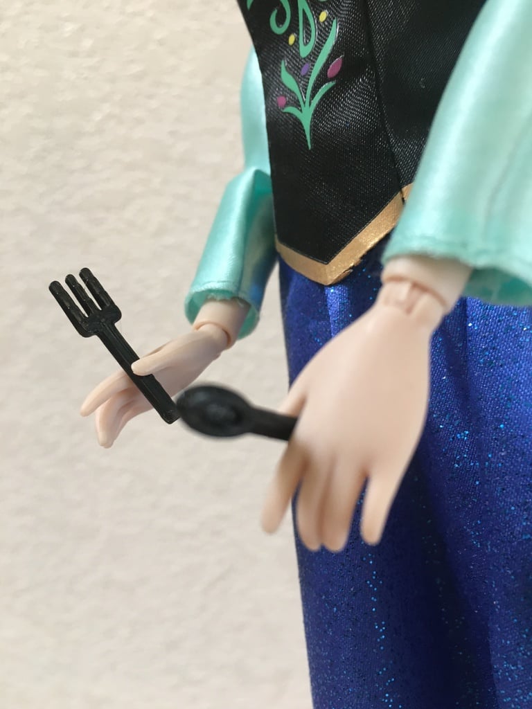 Barbie Spoon and Fork