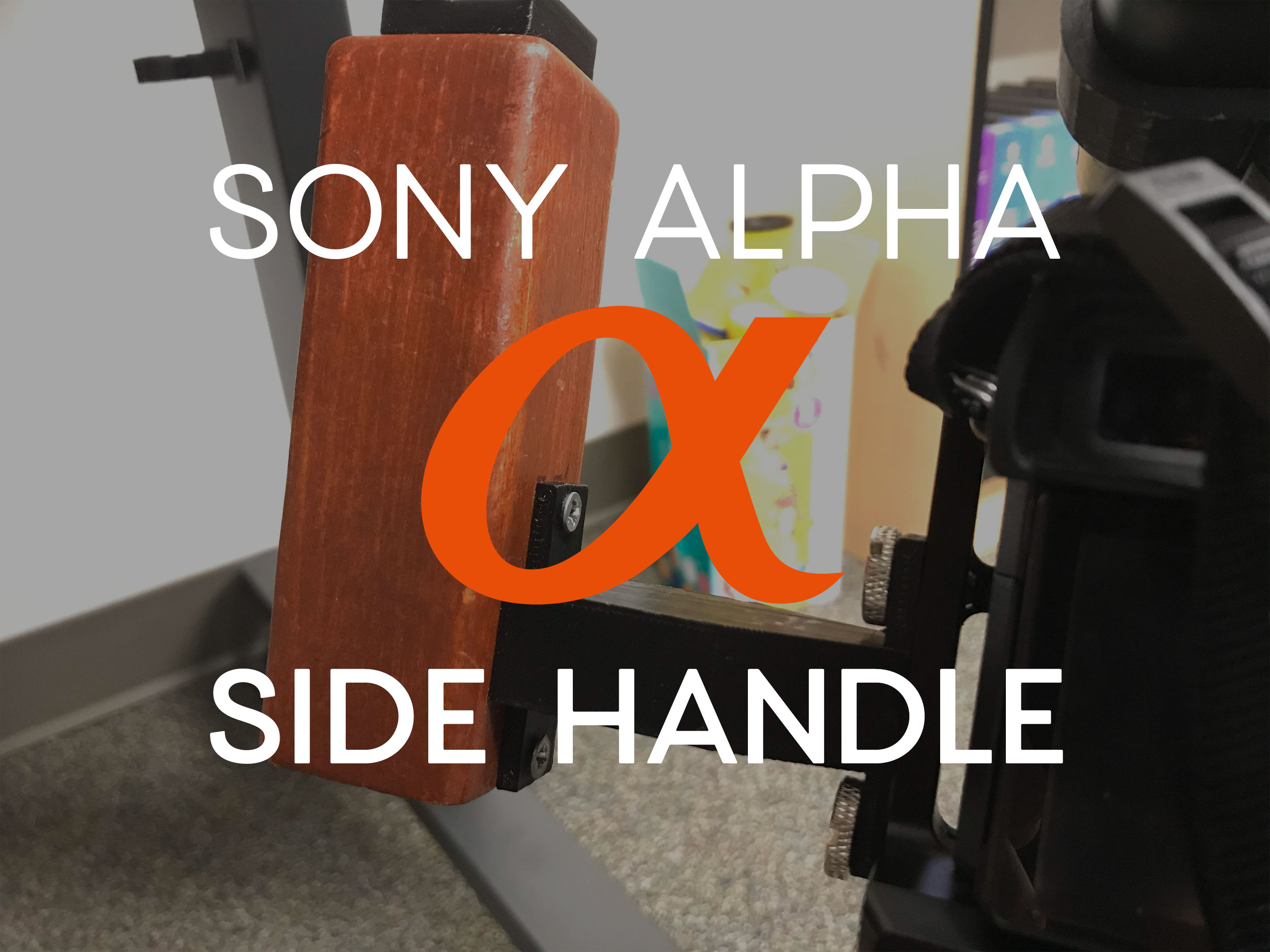 Sony a6000/a6300/a6500 SmallRigs Side Handle