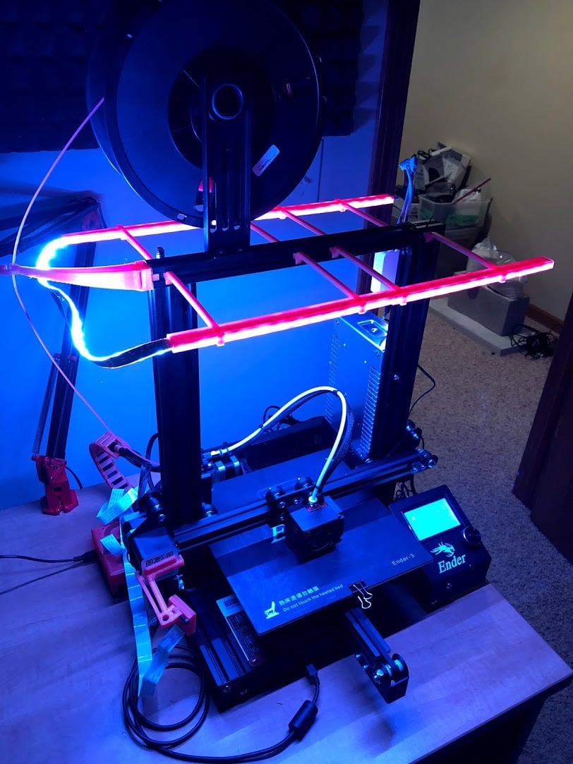 Ender 3 LED Light Bars