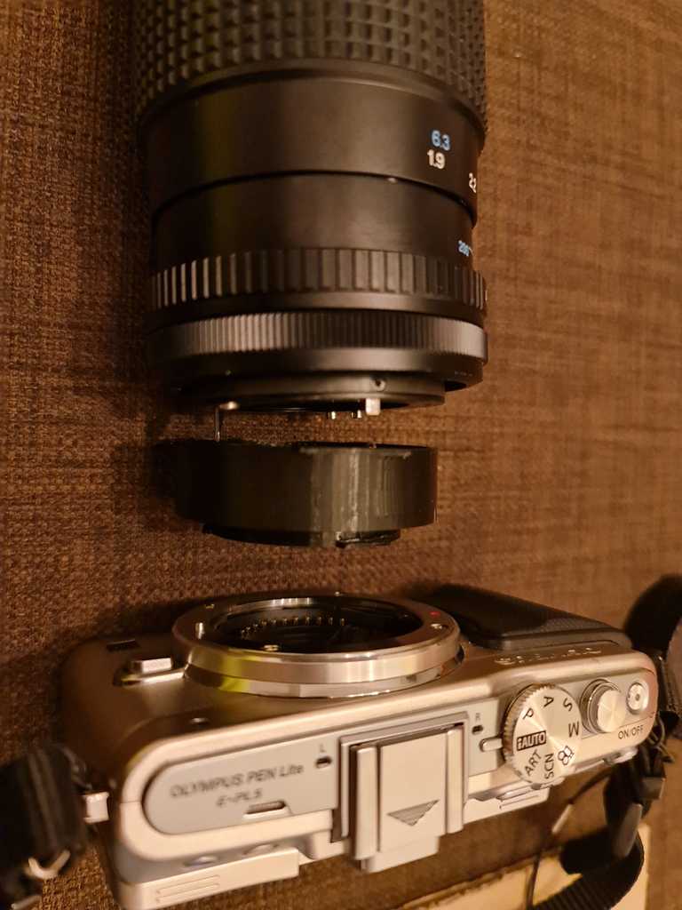 Micro Four Thirds to Canon FD
