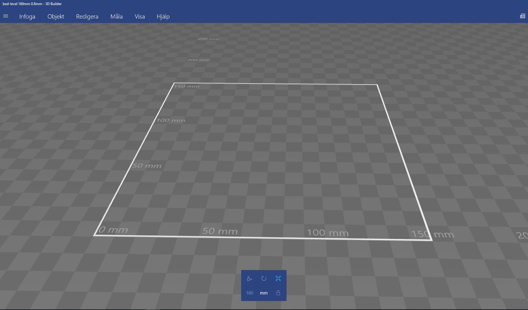 Anet A8 Bed level test 0.4mm nozzle
