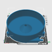 blue Bowl gold concentrator ciotola per separare oro 3D model