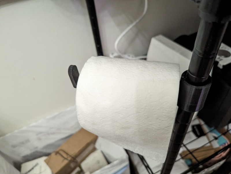 Amazon Basic Shelf Toilet Paper Holder