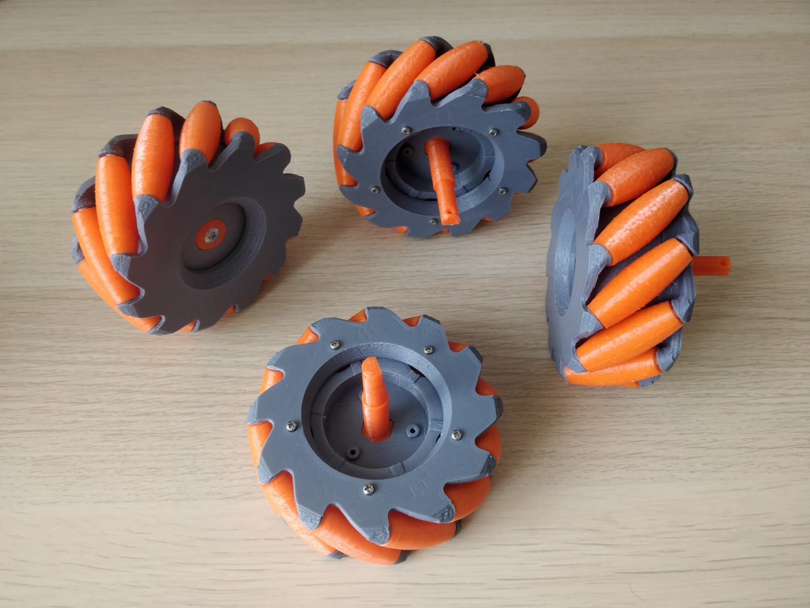 RoboMaster S1 - DIY alternative rollers